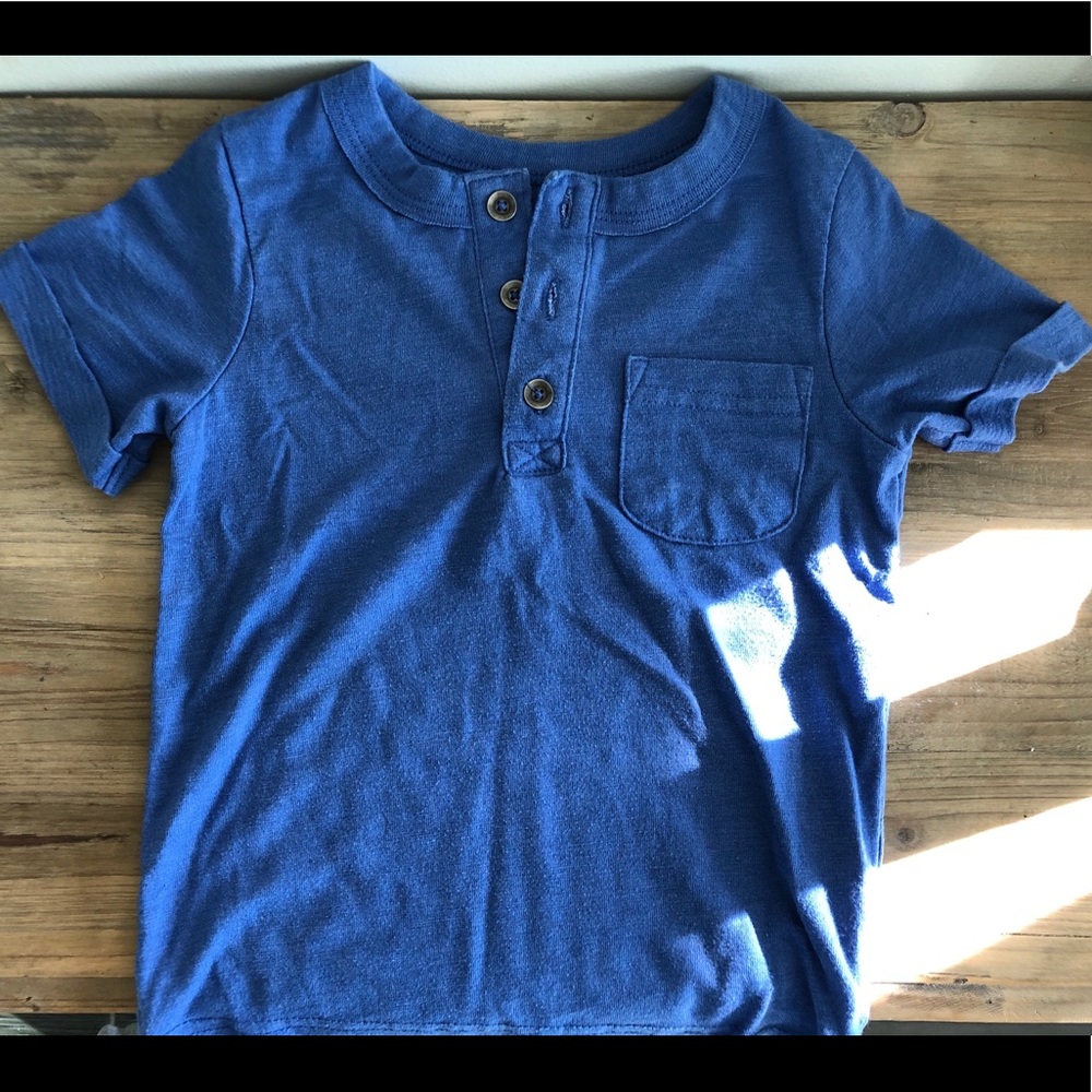 Cat & Jack Short Sleeve Henley